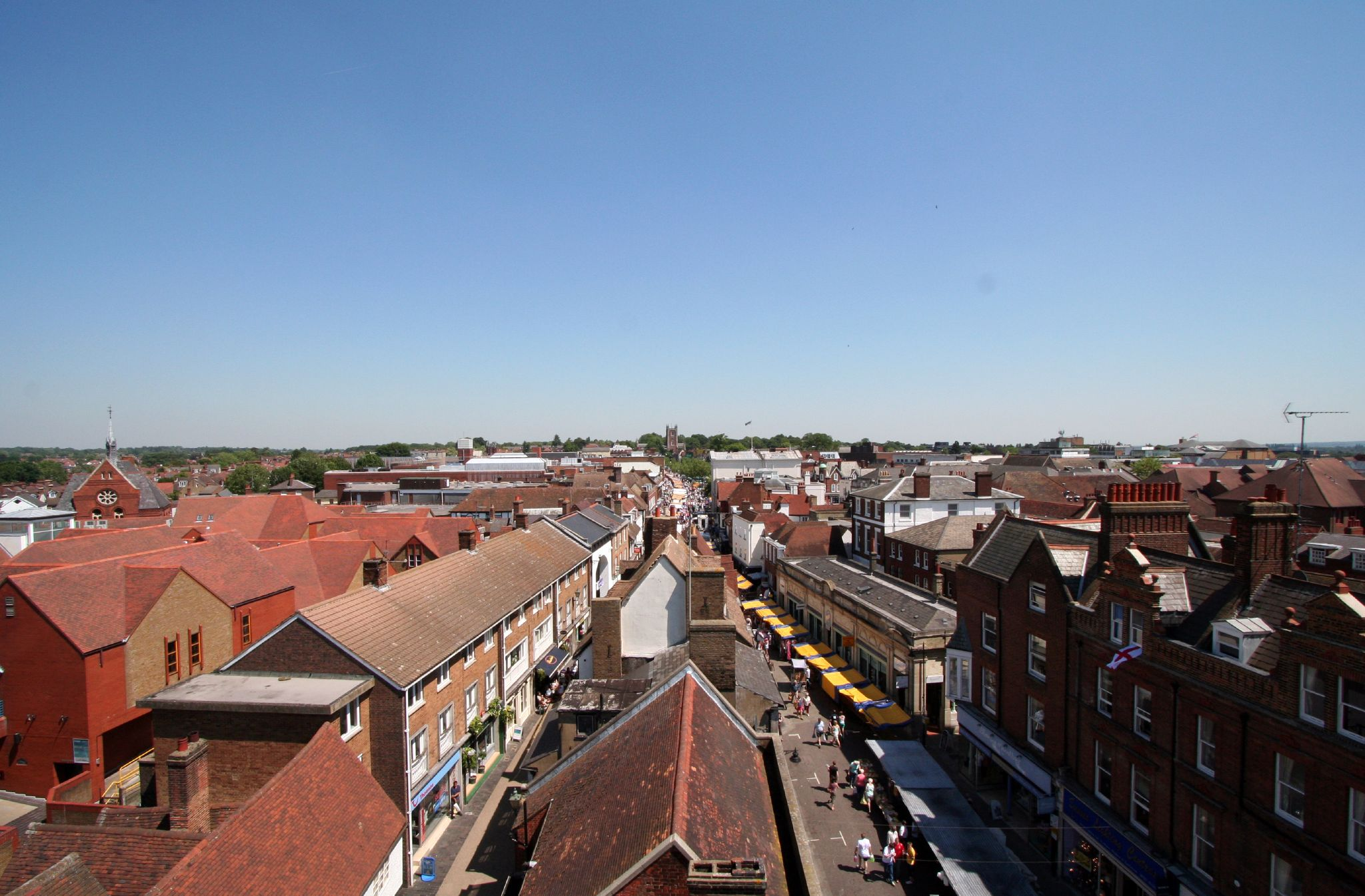 St Albans taxi pickup area